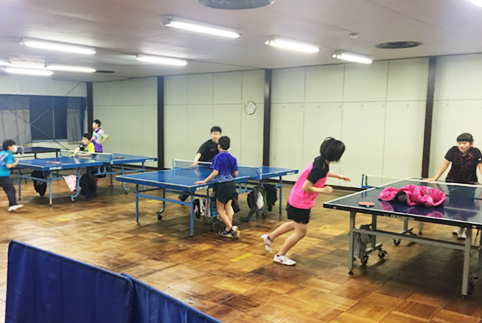 卓球クラブ 卓球教室 美崎クラブ 卓球台